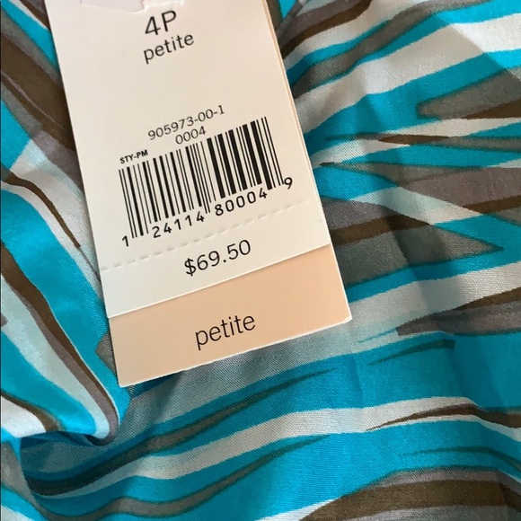 BANANA REPUBLIC SILK TOP NWT - Picture 6 of 11